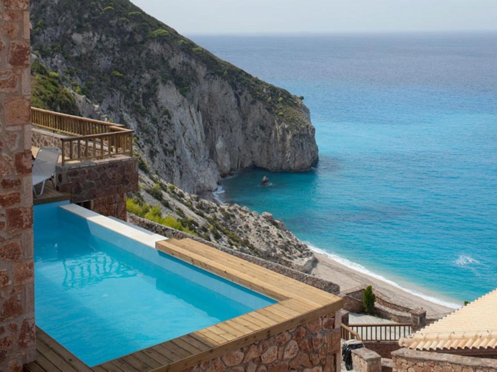 Beyond Villas Áyios Nikítas الغرفة الصورة
