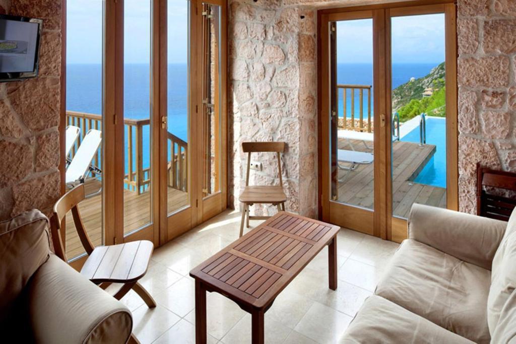 Beyond Villas Áyios Nikítas الغرفة الصورة