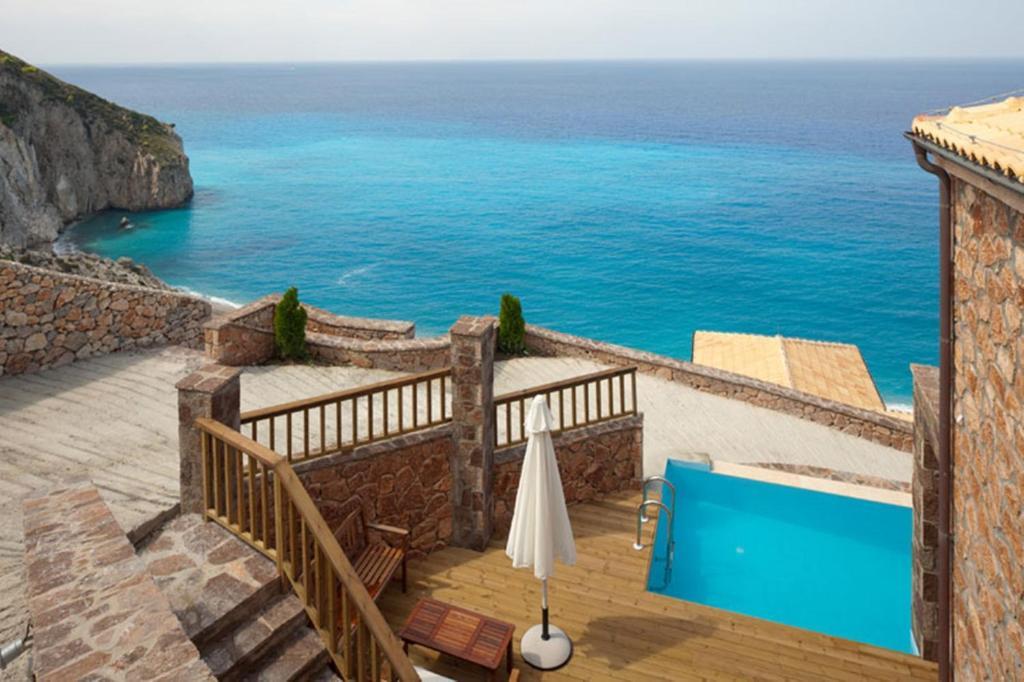 Beyond Villas Áyios Nikítas الغرفة الصورة